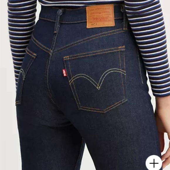 Levi'sยฎ Premium 501ยฎ Skinny Jeans - Picture 3 of 6